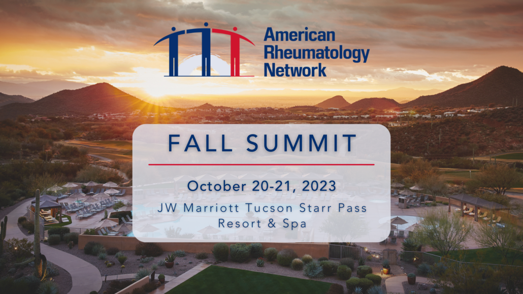 ARN 2023 Fall Summit American Rheumatology Network
