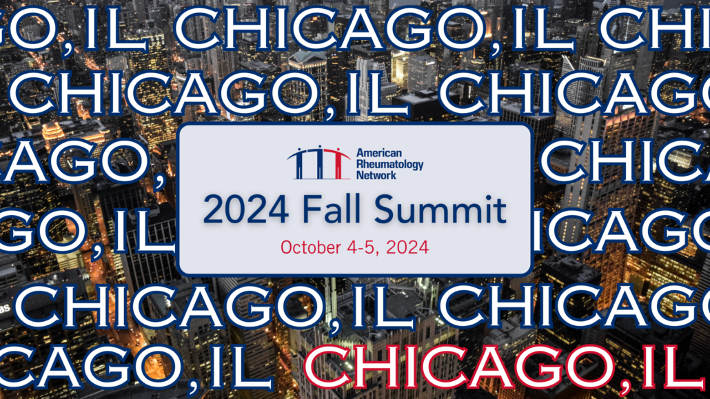 2024 Fall Summit Registration American Rheumatology Network